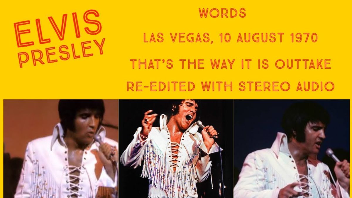 1970 LIVE! That's The Way It Was, 25 October | Event in Las Vegas | AllEvents