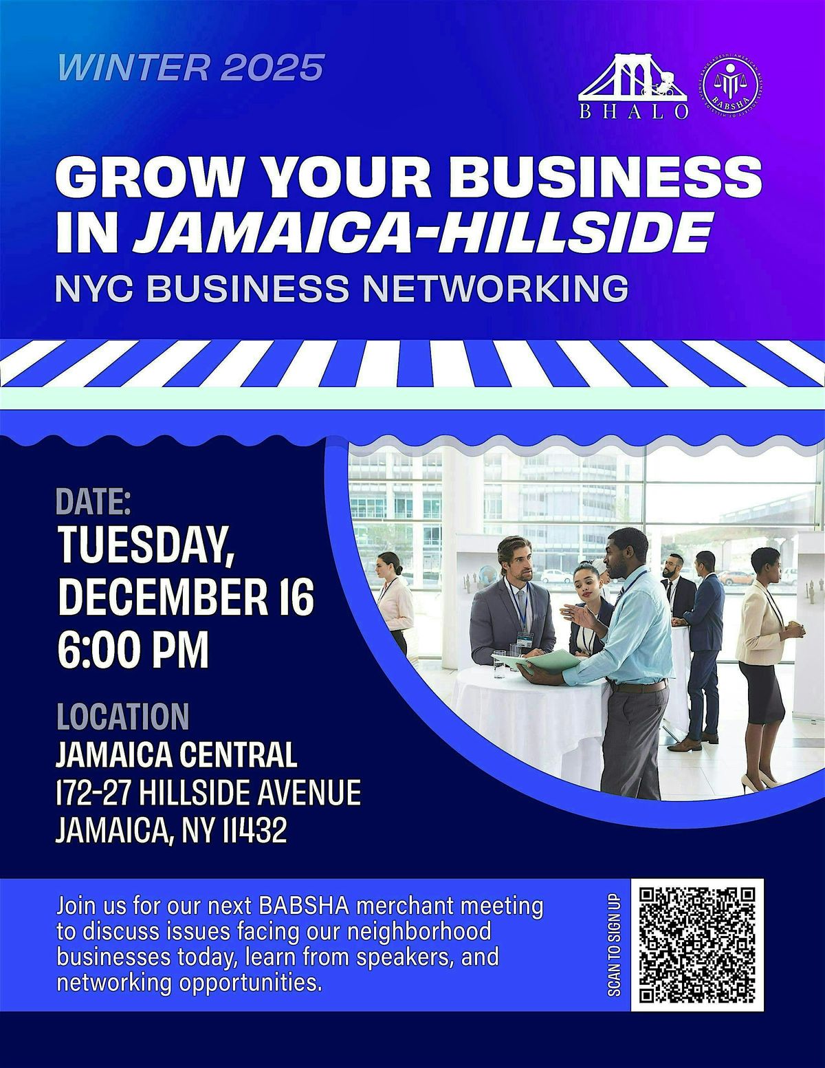 Grow Your Business in Jamaica-Hillside | NYC Business Networking, 16 December | Event in Queens | AllEvents