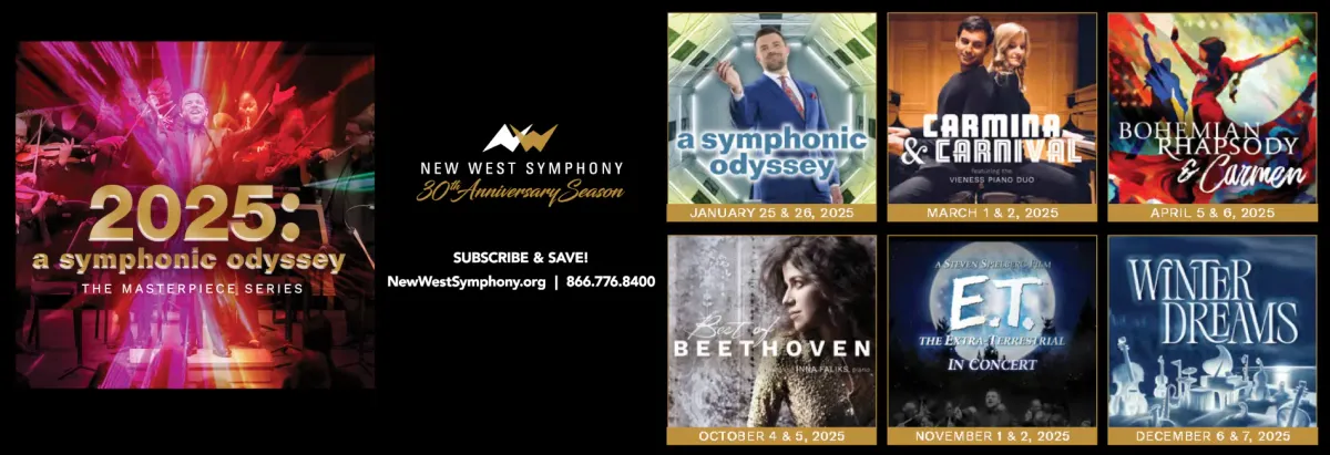 New West Symphony - Winter Dreams at Bank Of America Performing Arts Center - Fred Kavli Theatre, 6 December