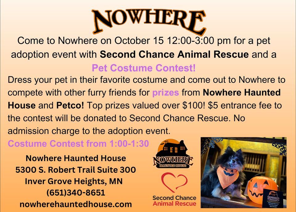 Spooktacular Dog Meet & Greet and Costume Contest!, Nowhere Haunted