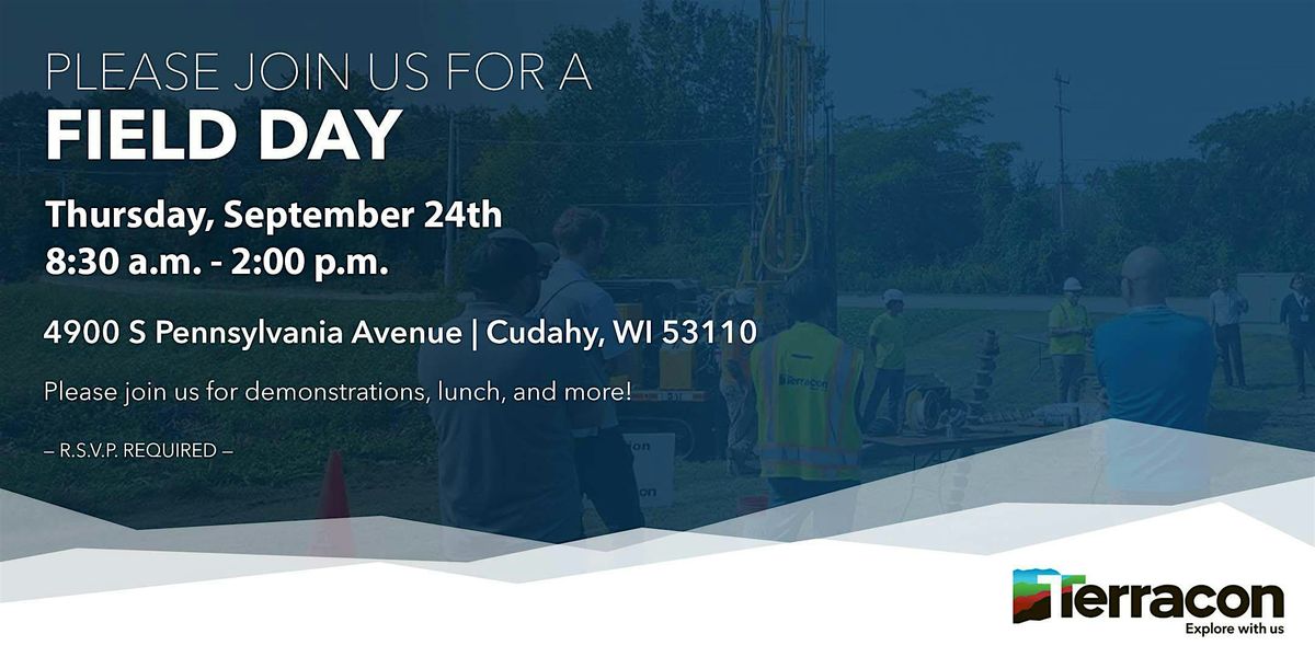Terracon Milwaukee Field Day 2026, Terracon Consultants, Inc., Cudahy ...