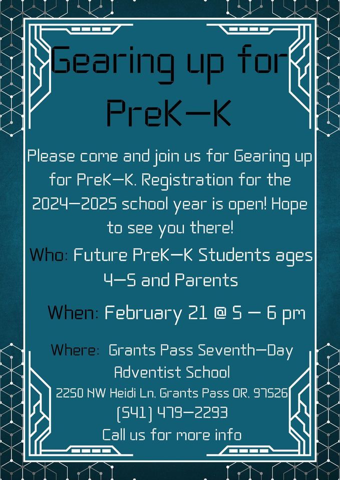 Gearing Up for PreKKindergarten, 2250 NW Heidi Ln, Grants Pass, OR