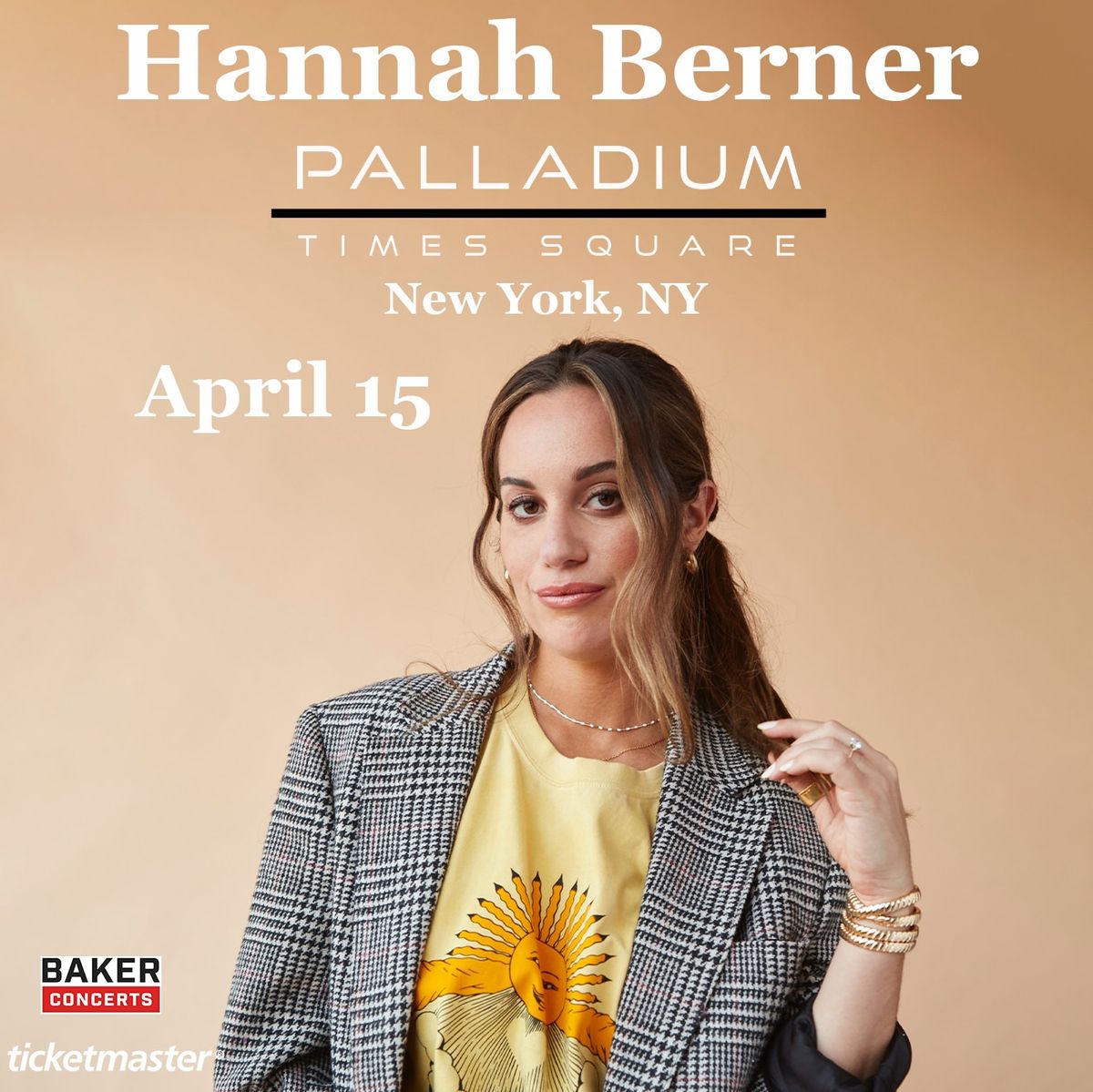 Hannah Berner at Hackensack Meridian Health Theatre at the Count Basie Center, 22 May | Event in Red Bank
