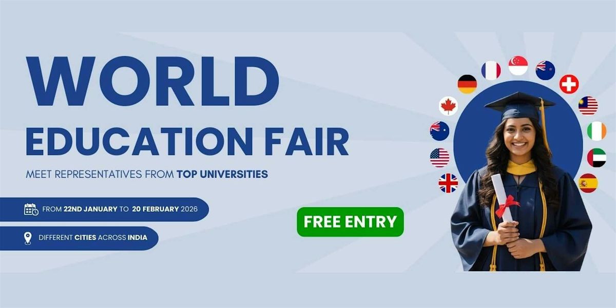 Edwise World Education Fair Taj Mg Road Bengaluru 7 February 2026