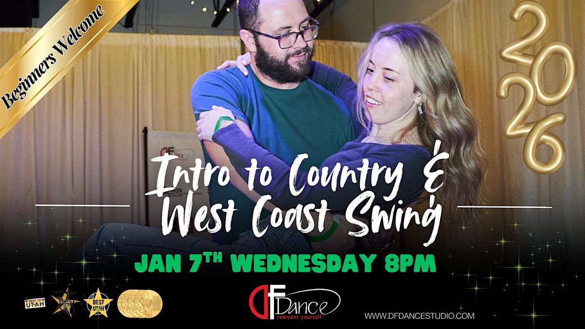 Boots & Swing! Country & West Coast Swing for Beginners:), 7 January | Event in South Salt Lake | AllEvents