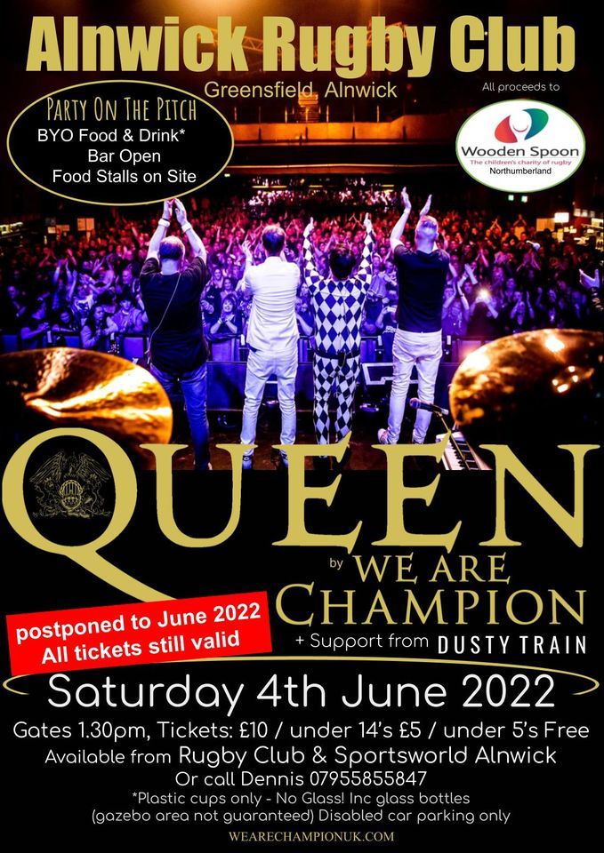 Queen Tribute We Are Champion at Alnwick Rugby Club, Alnwick RFC, 4
