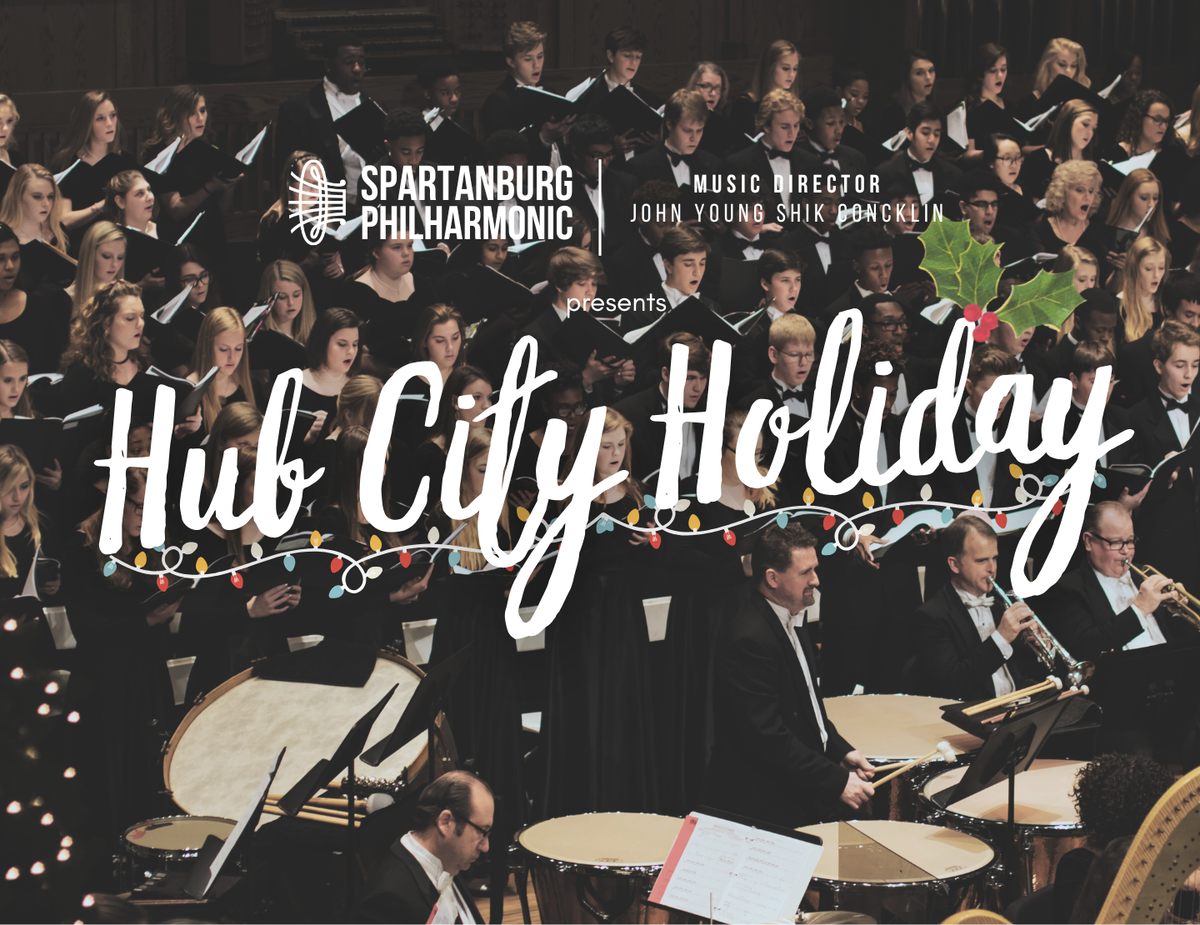 Hub City Holiday at Zimmerli Performance Center - Twichell Auditorium, 6 December | Event in Spartanburg | AllEvents