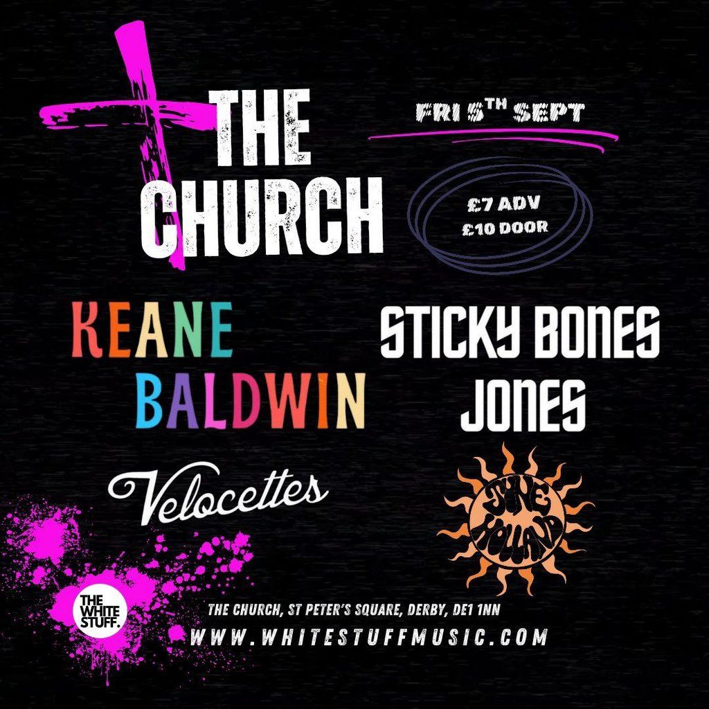 TWSM ft Sticky Bones Jones - June Holland - The Velocettes - Kea | Event in Derby | AllEvents