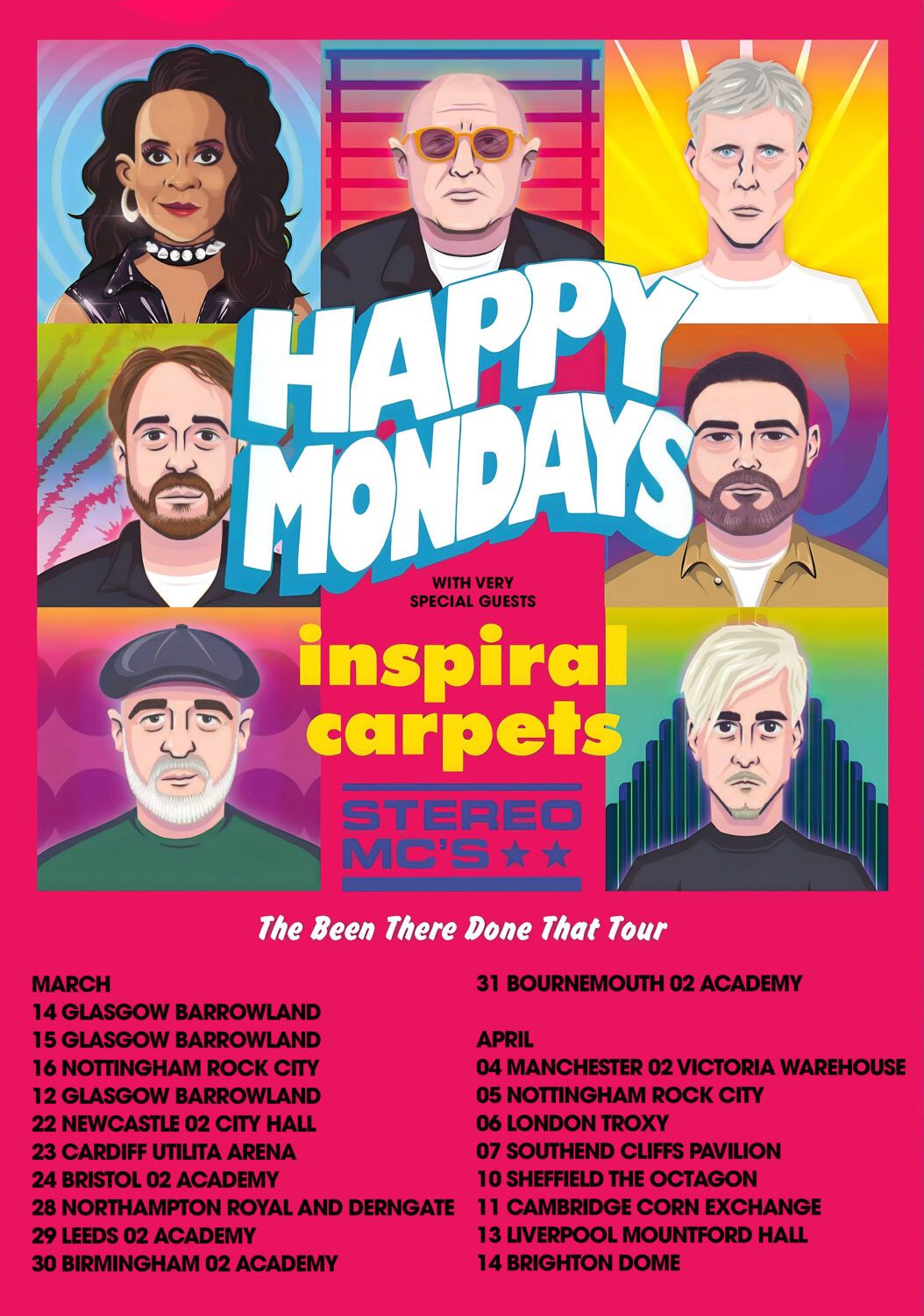 Happy Mondays Brighton Tickets, 2 April | Event in Brighton | AllEvents