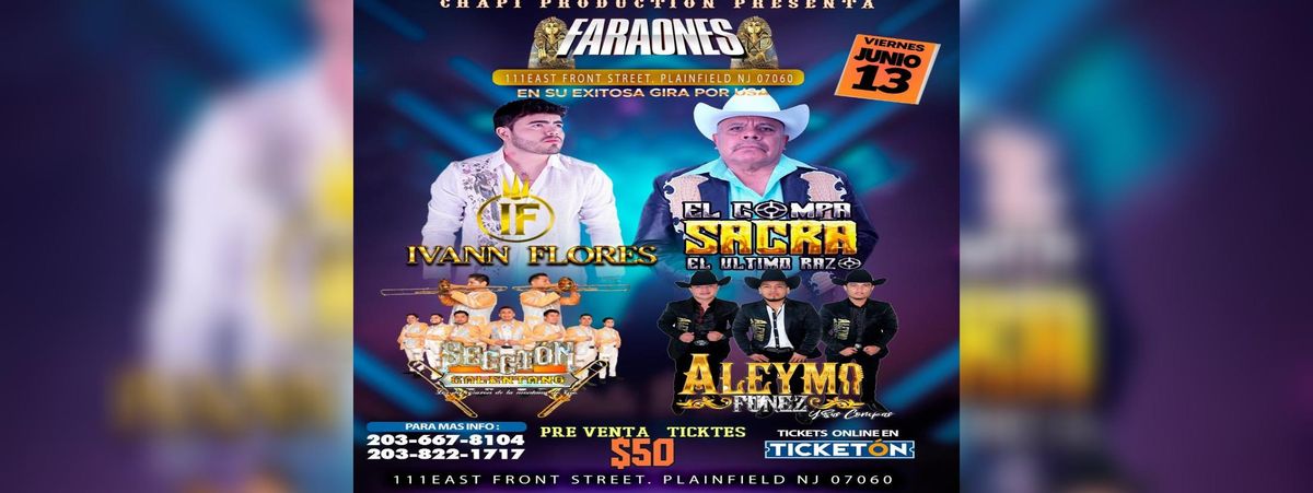 IVAN FLORES, EL COMPA SACRA & MAS , 13 June | Event in Plainfield | AllEvents