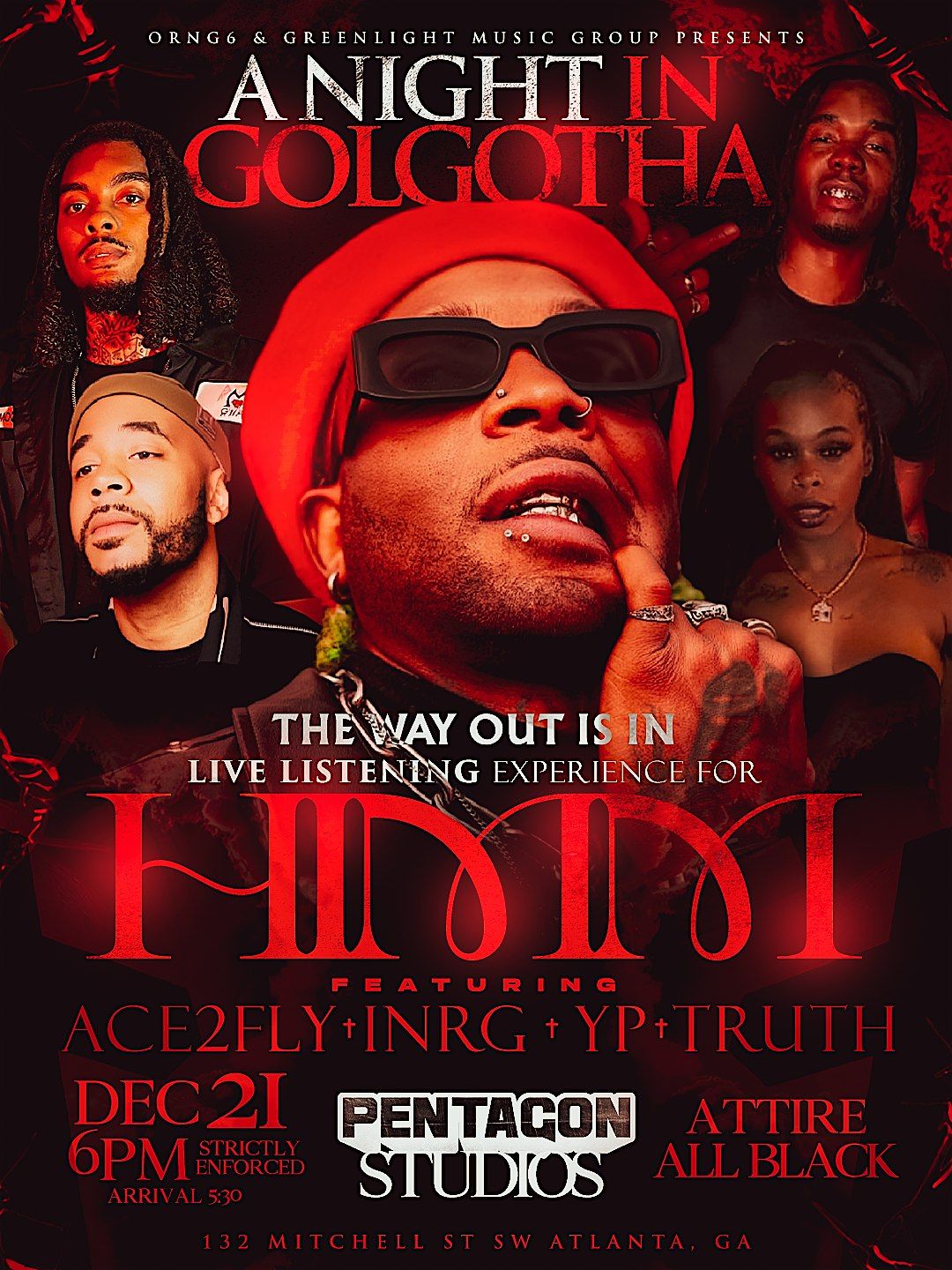 A Night In Golgotha | The Way Out Is IN, 21 December | Event in Atlanta | AllEvents