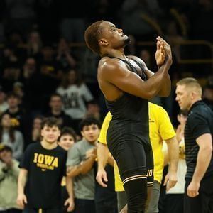 Iowa Hawkeyes at Oklahoma State Cowboys Wrestling