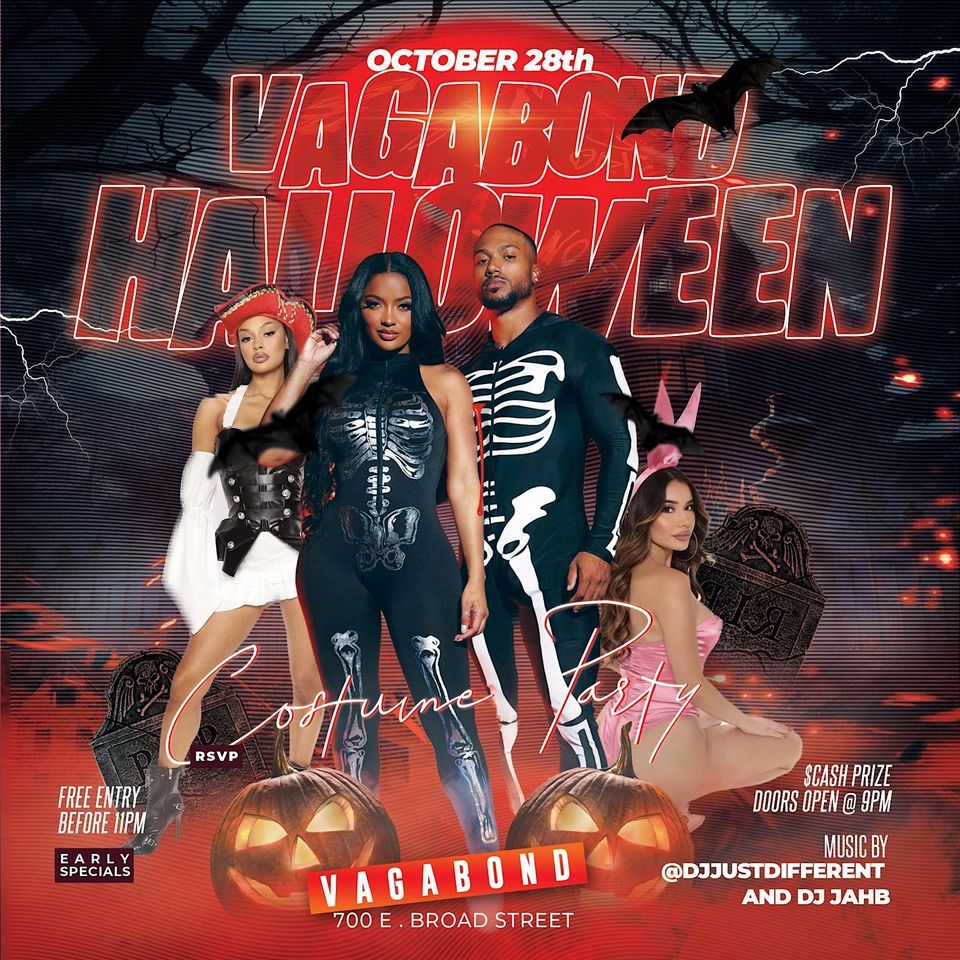 VAGABOND HALLOWEEN COSTUME PARTY, 700 E BROAD STREET,Richmond,23225,US
