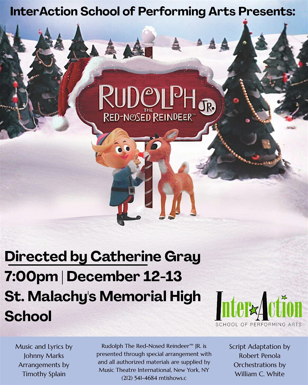 Rudolph The Red-Nosed Reindeer: The Musical, 12 December | Event in Saint John | AllEvents