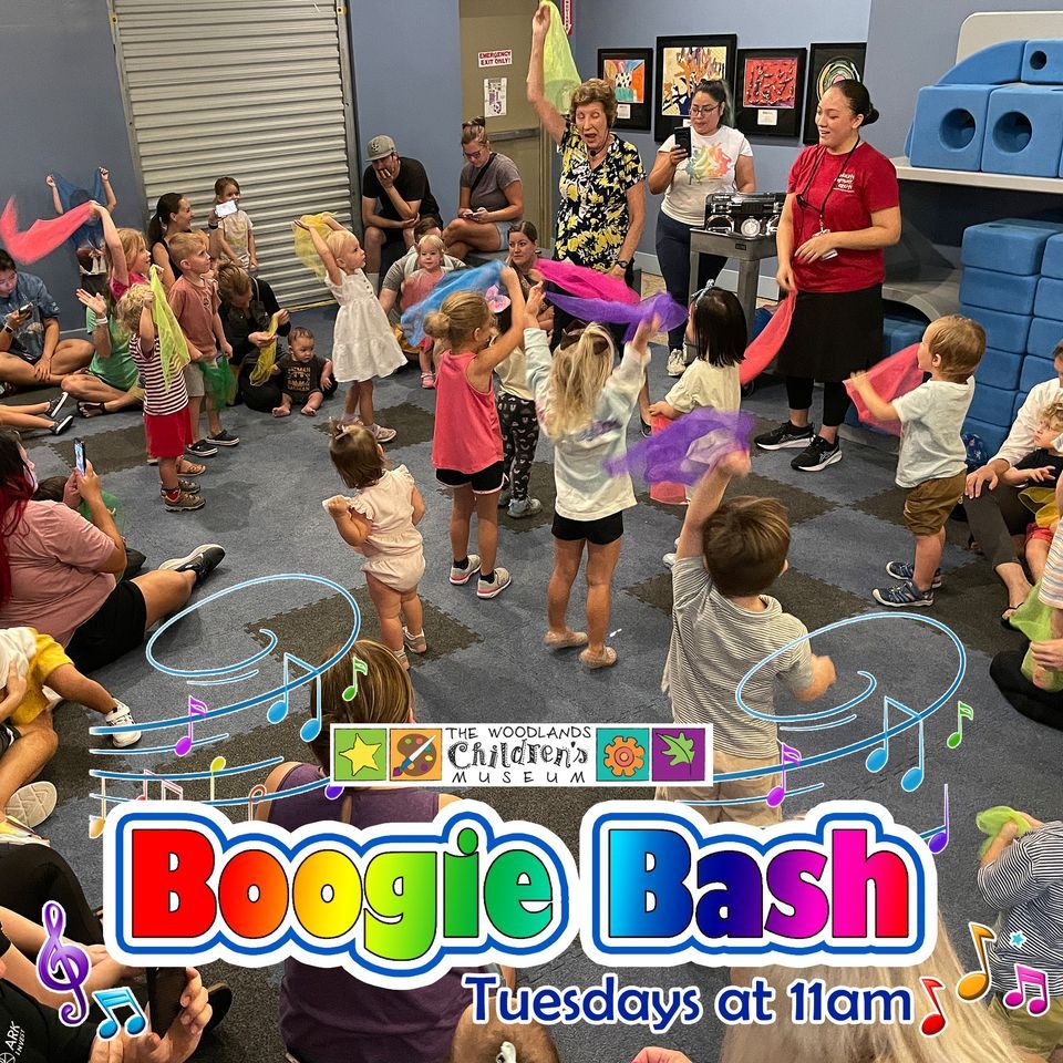 Boogie BashBean Bag Boogie, The Woodlands Children's Museum, January 9