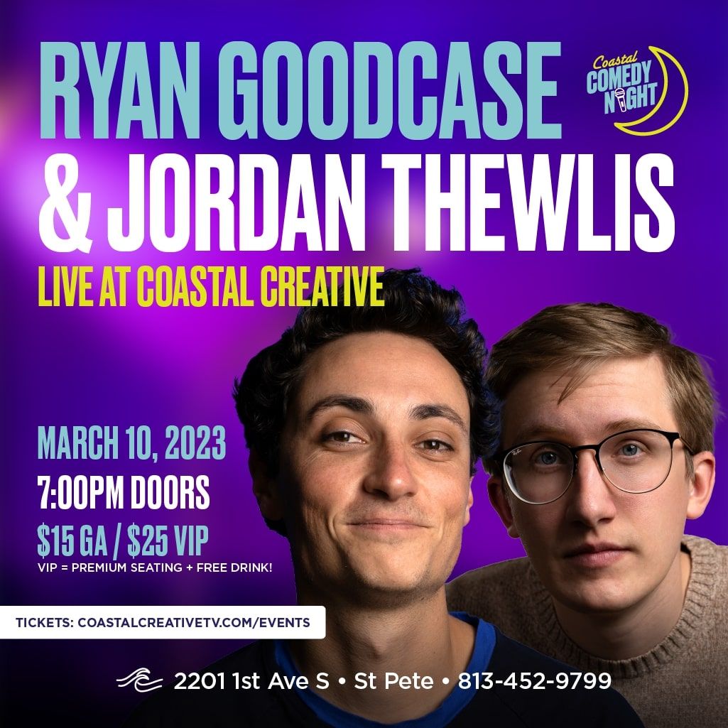 Ryan Goodcase at Tacoma Comedy Club - Downtown, 13 June | Event in Tacoma | AllEvents