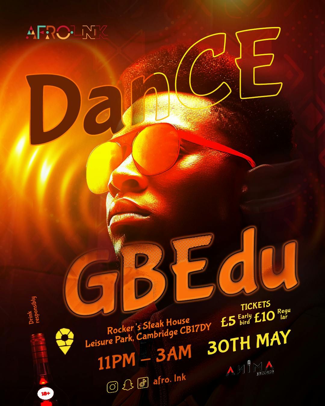Dance Gbedu!, 30 May | Event in Cambridge | AllEvents