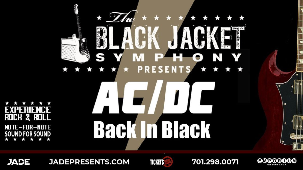 Black Jacket Symphony: AC/DC's Back In Black, 4 November | Event in Idaho Falls | AllEvents