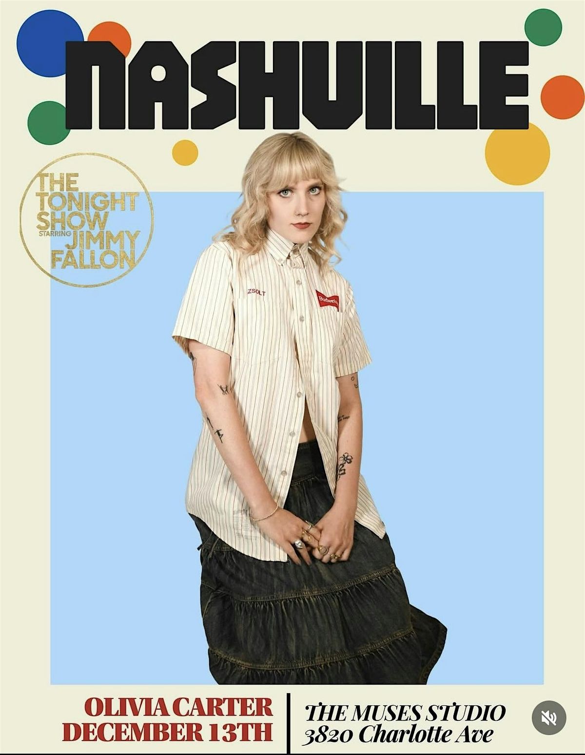 Olivia Carter Comedy Night, 13 December | Event in Nashville | AllEvents