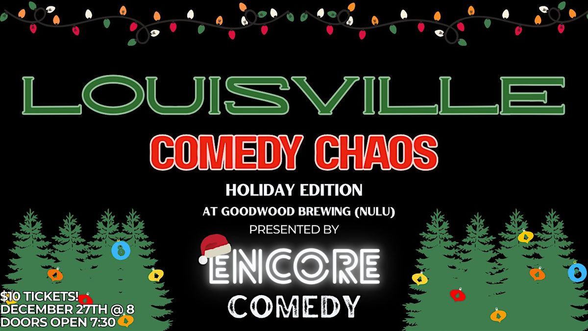 Louisville Comedy Chaos (Holiday Edition!) Louisville, Ky, 27 December | Event in Louisville | AllEvents