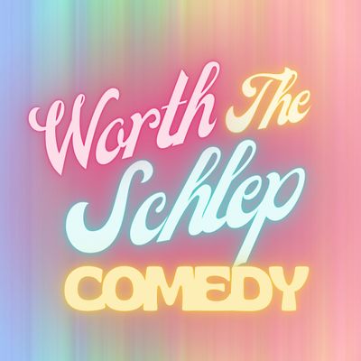 Worth The Schlep Comedy, Aviator Nation Dreamland logo