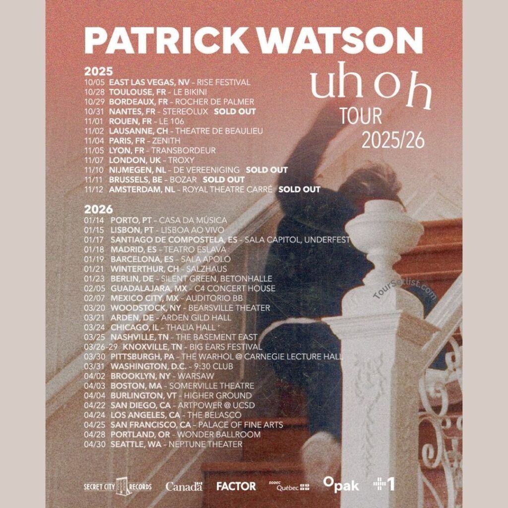 Patrick Watson, 30 March | Event in Washington | AllEvents
