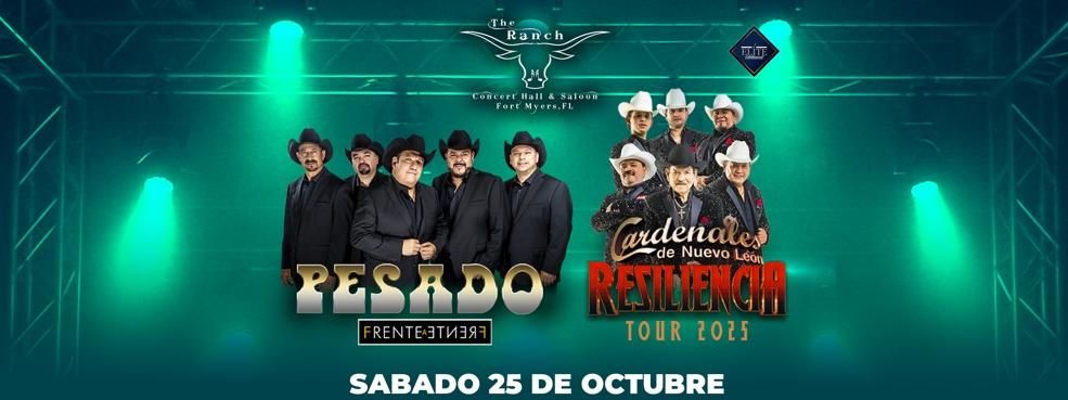 PESADO & CARDENALES DE NUEVO LEON, 25 October | Event in Fort Myers | AllEvents