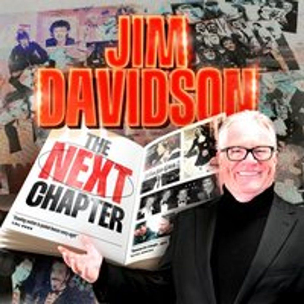JIM DAVIDSON The Next Chapter, 22 August | Event in Torquay | AllEvents