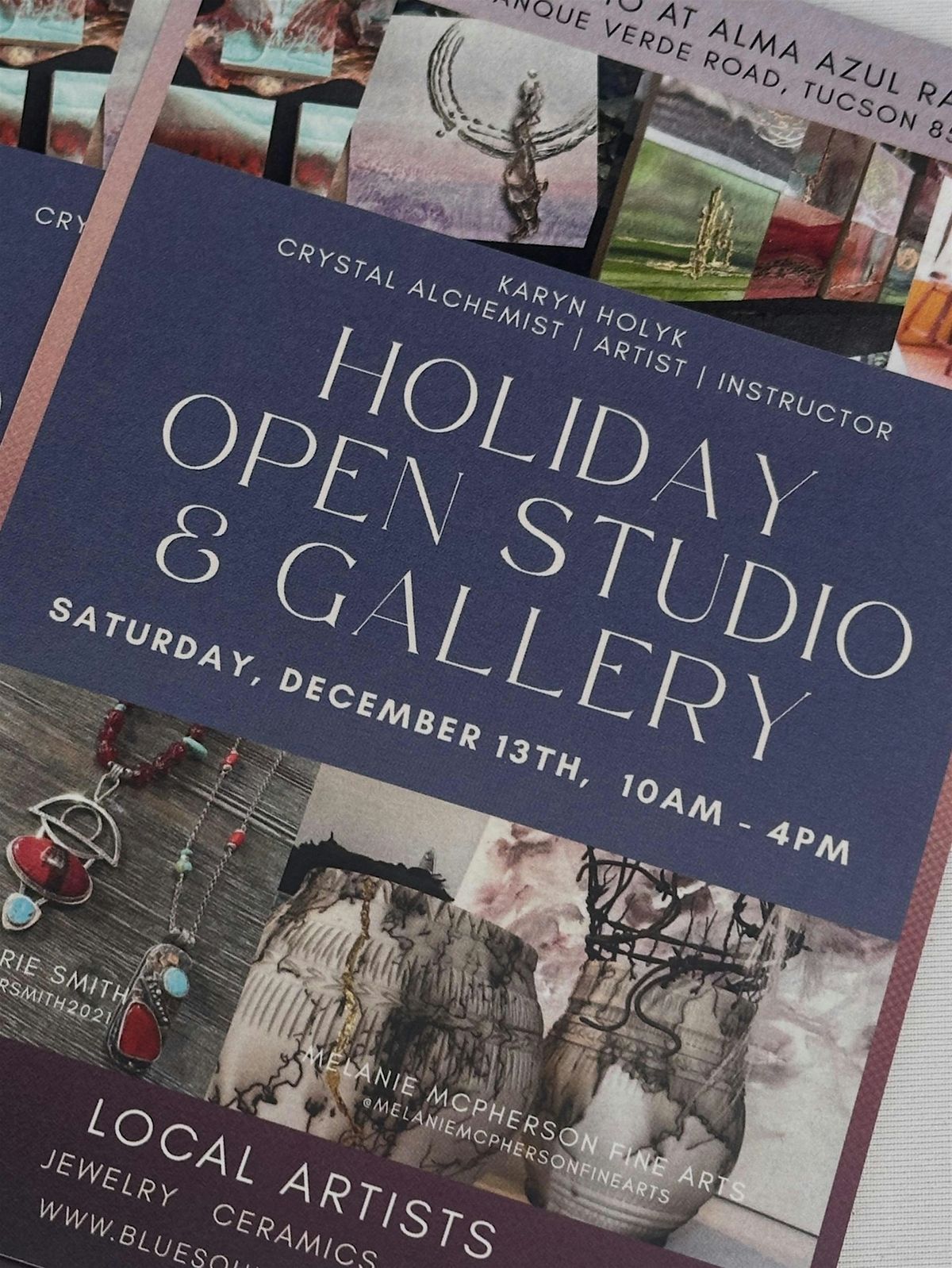 Holiday Open Studio and Gallery, 13 December | Event in Tucson | AllEvents