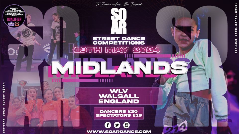 SDC MIDLANDS Street Dance Championships 2025, University of