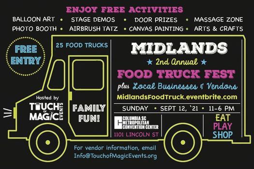 49 Food Festivals In Columbia Food Drinks Events In Columbia Myrtle Beach Food Truck Festival 2022