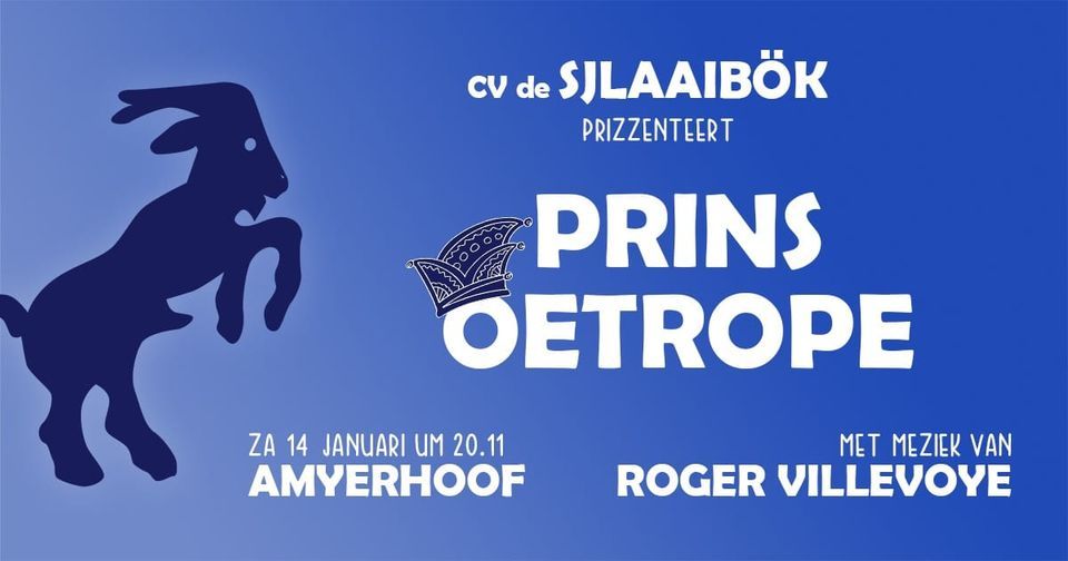 Prins Oetrope 2023, Gemeenschapshuis Amyerhoof, Maastricht,