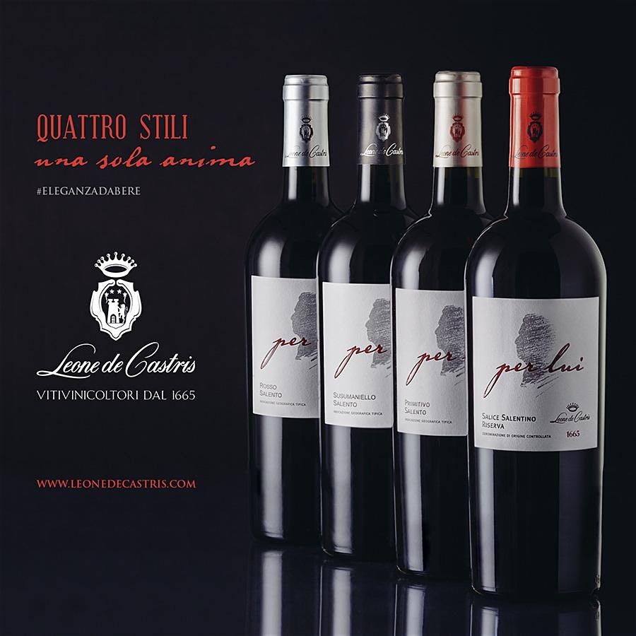 Travel to Puglia with Leone de Castris, J9 Wine Bar, Chicago, January 9