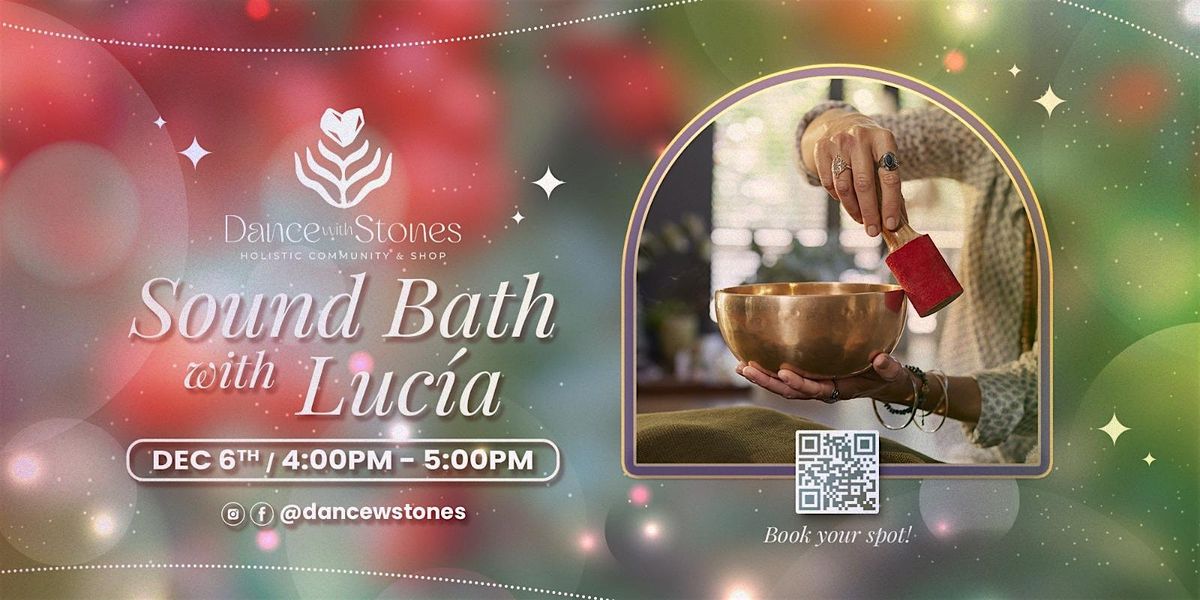 Sound Bath With Lucia, 6 December | Event in Houston | AllEvents