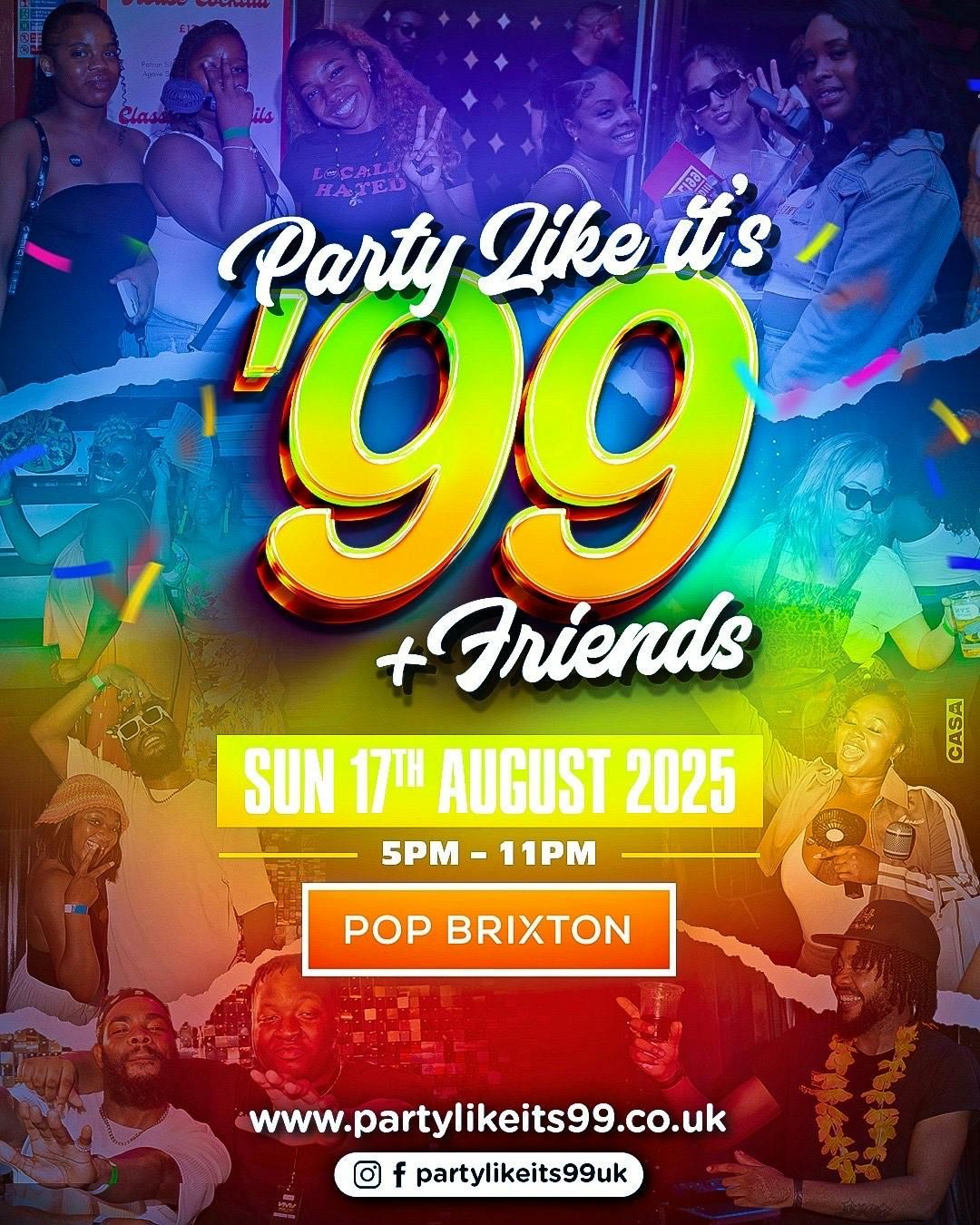 Party Like Its '99 + Friends, 17 August | Event in London | AllEvents