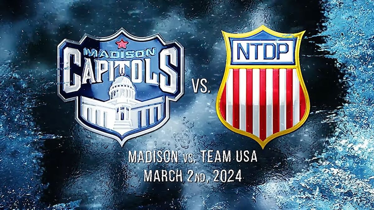 USA Hockey National Team Development Program Vs Madison Capitols USA Usa hockey national team development program vs madison capitols usa