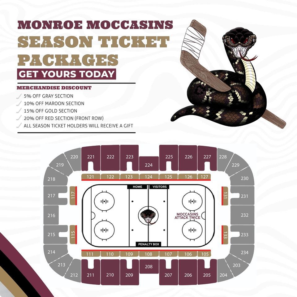 Pee Dee IceCats vs. Monroe Moccasins, 19 March | Event in Florence | AllEvents