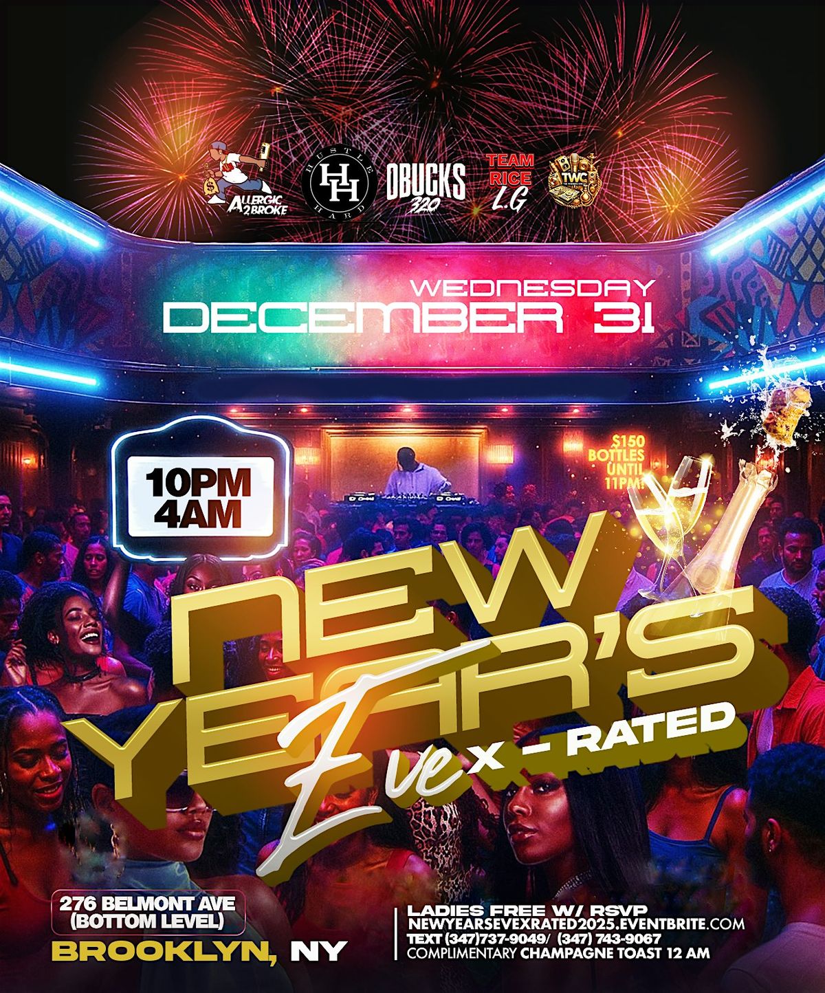 New Year's Eve X-rated, 31 December | Event in Brooklyn | AllEvents