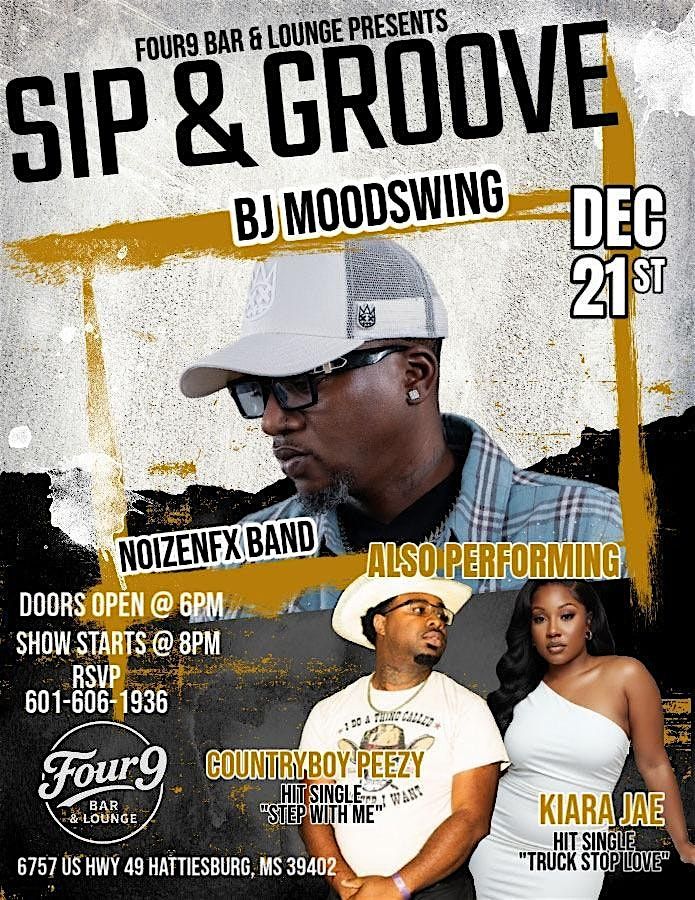 Sip & Groove, 21 December | Event in Hattiesburg | AllEvents