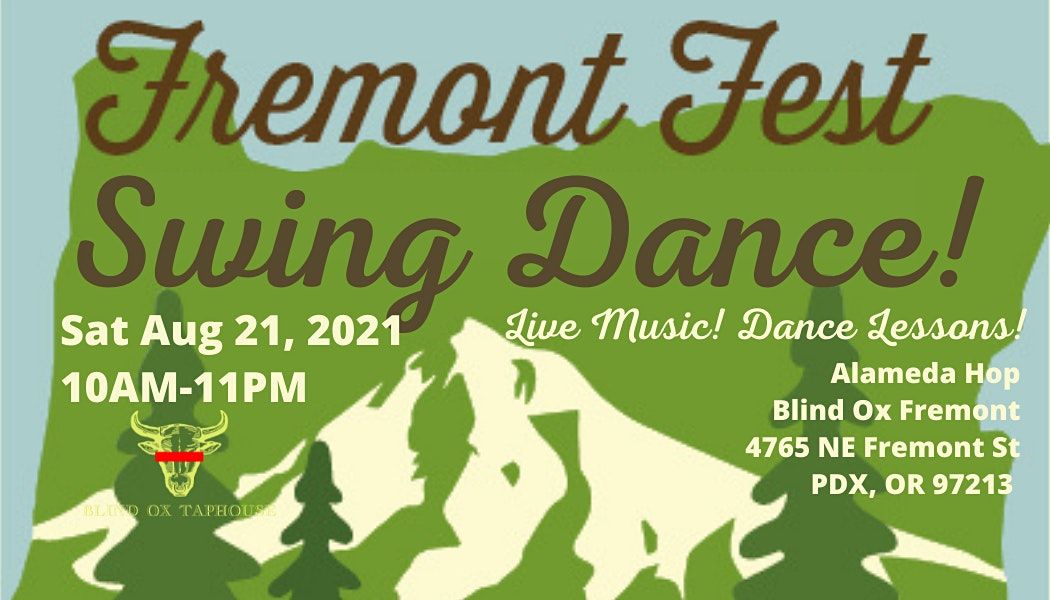 Swing Dance At Fremont Fest Blind Ox Taphouse Portland August 21 2021 Allevents In Fremont Art Festival 2022