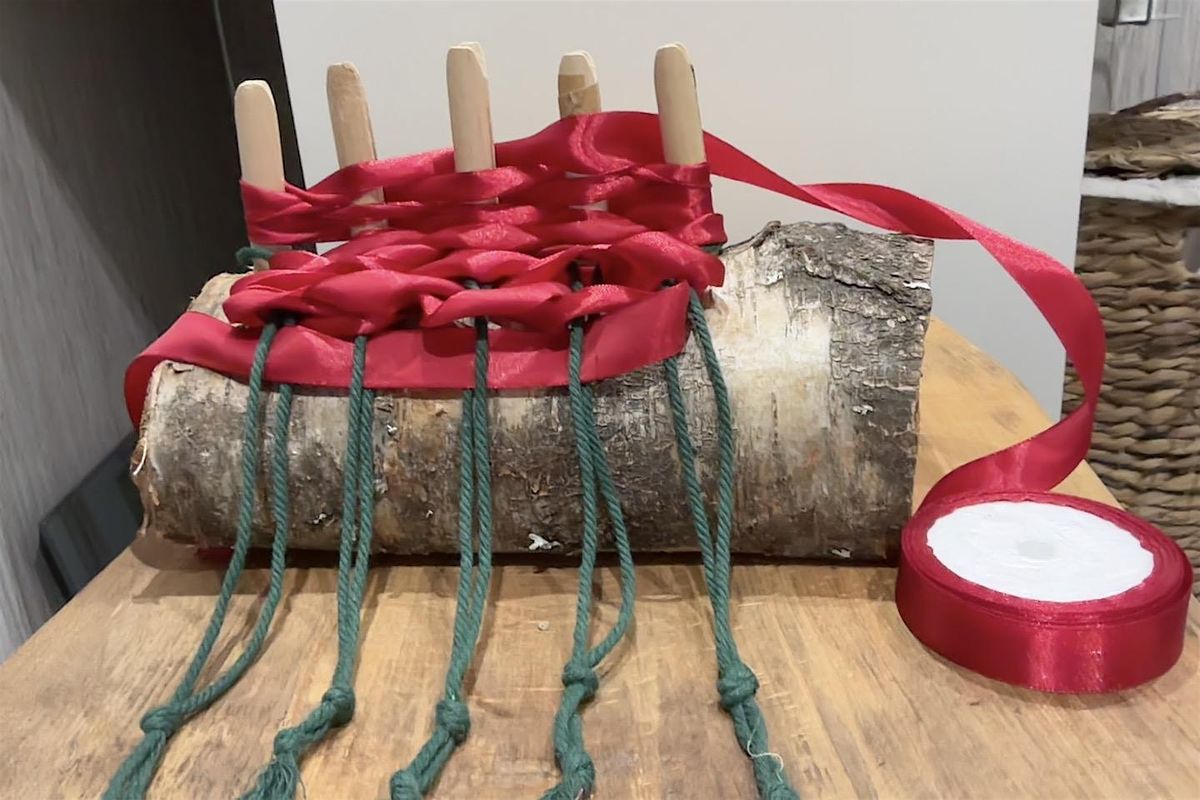 Festive weaving on a hand built peg loom., 18 December | Event in Aviemore | AllEvents