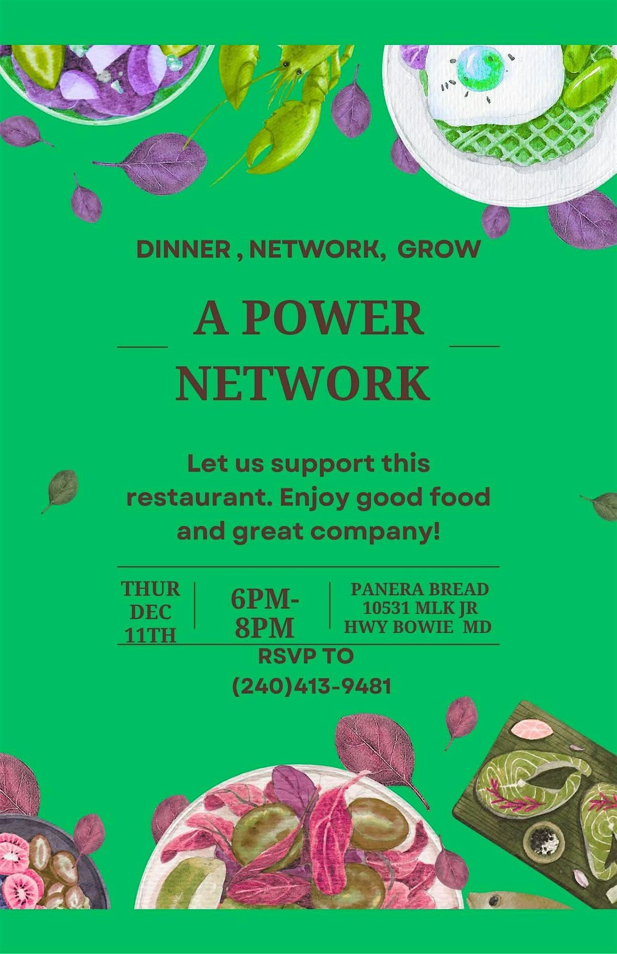 A POWER NETWORK, 11 December | Event in Bowie | AllEvents