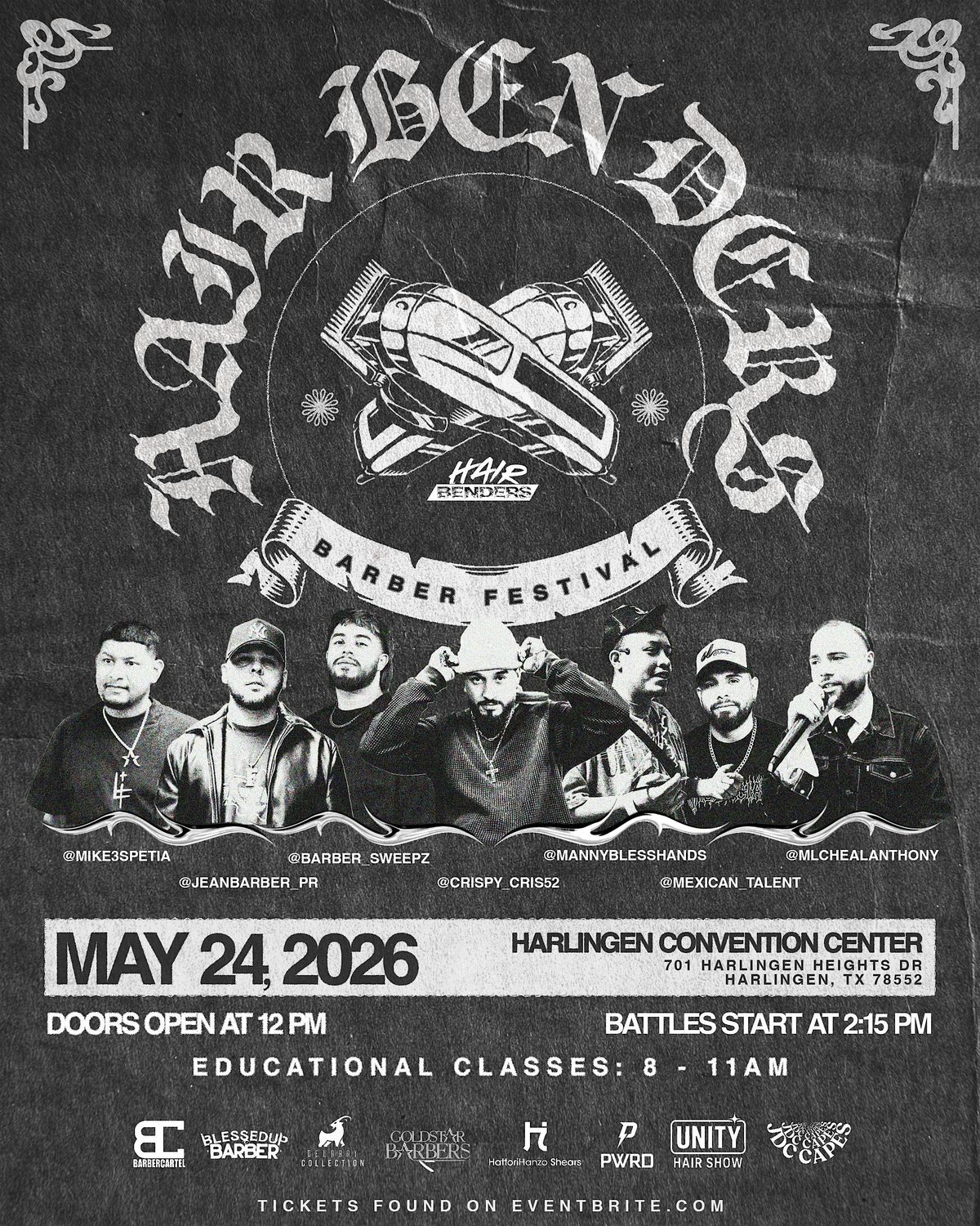 HAIRBENDERS BARBER FESTIVAL, 24 May | Event in Harlingen | AllEvents