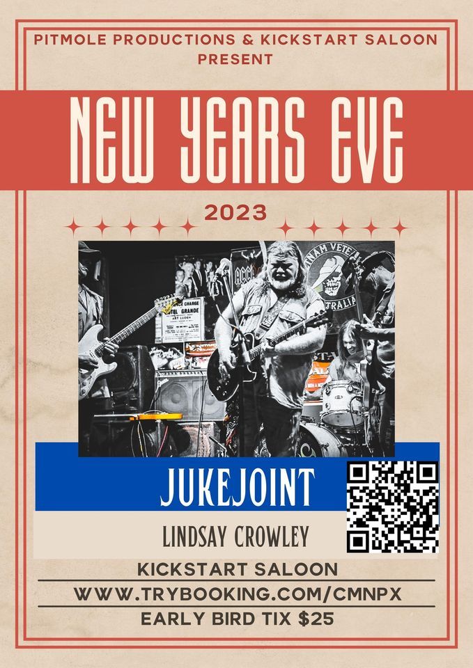 JUKEJOINT NYE 2023, Kickstart Saloon, Oakenden, December 31 2023