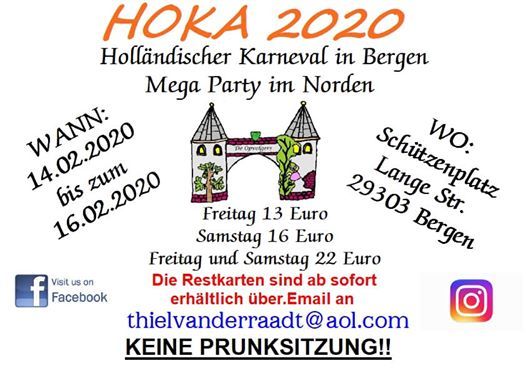 Hoka 2020 At Bergen Niedersachsen Germany Bergen