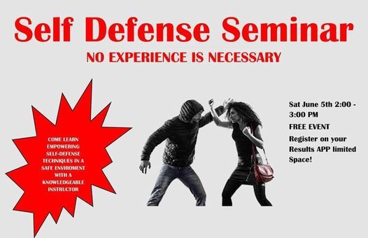 Free Womens Self Defense Seminar Results Martial Arts Las Vegas June 5 2021 Allevents In