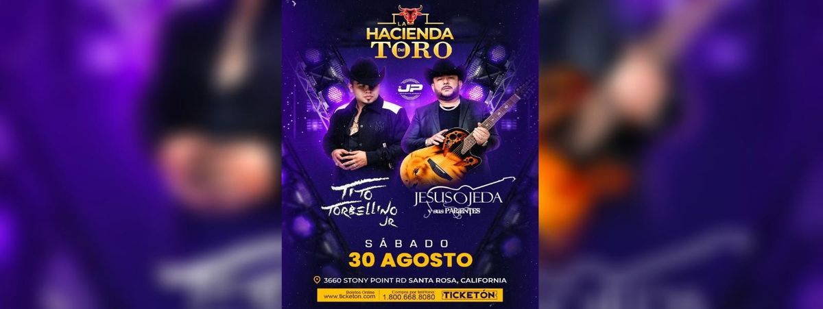 TITO TORBELLINO JR Y JESUS OJEDA , 30 August | Event in Santa Rosa | AllEvents