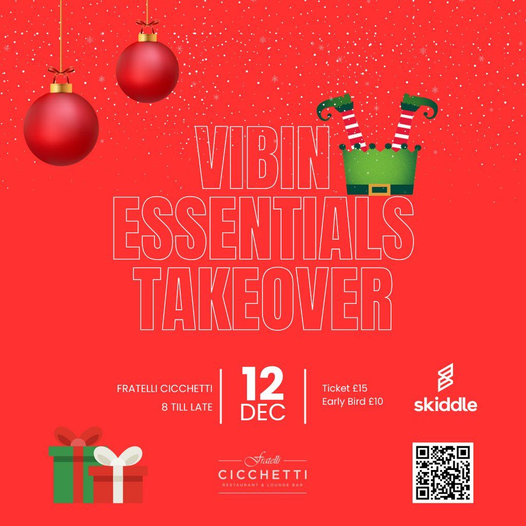 Vibin Essentials Christmas Take over, 12 December | Event in Bedford | AllEvents