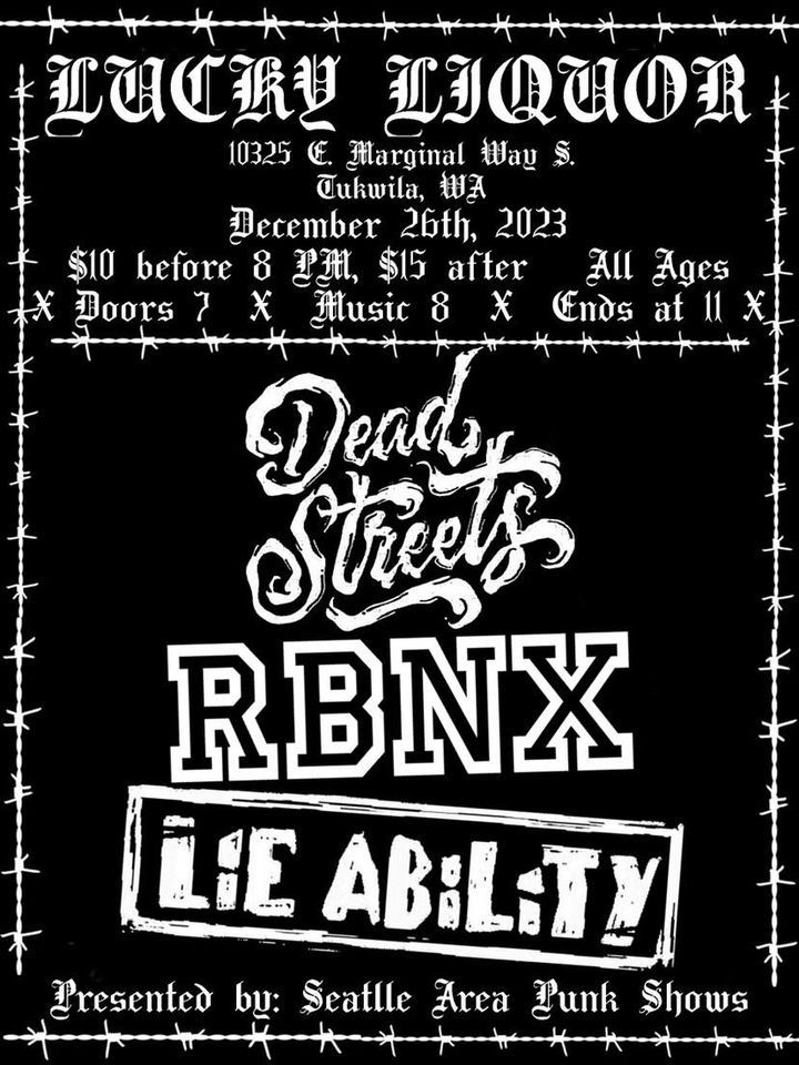 The Raddigan Bros Noise Experience (New York), Dead Streets, Lie