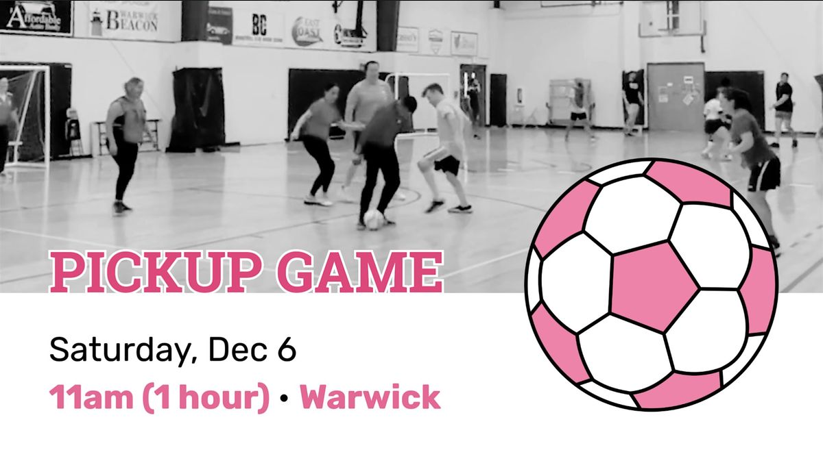 21+ Co-ed Indoor Soccer (Futsal) Drop-in Game - All levels welcome! | Event in Warwick | AllEvents